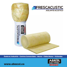 Cargar imagen en el visor de la galería, Frescacustic Rollo de Fibra de Vidrio homologo Frescasa ECO Fiberglasss