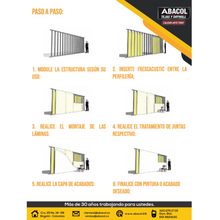 Cargar imagen en el visor de la galería, Frescacustic Rollo de Fibra de Vidrio homologo Frescasa ECO Fiberglasss