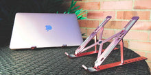 Cargar imagen en el visor de la galería, soporte base atril stand portatil portátil computador computadora celular tableta tablet libro postura oficina trabajo casa altura ajustable variable plegable epsilon miproductoya mi producto ya miproductoya.com bogota colombia envio envío gratis promocion promoción Editar texto alternativo