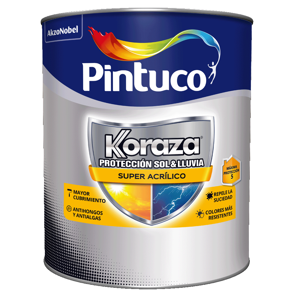 KORAZA 5 GL MATE BLANCO 2650