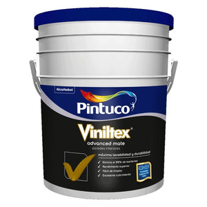 VINILTEX ADVANCED 5 GL MATE BLANCO 1501