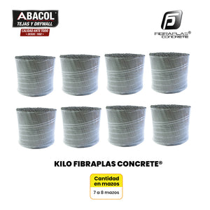 fibraplas concrete reemplaza malla electrosoldada presentación 1kg