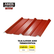 Cargar imagen en el visor de la galería, Teja Termoacústica Ajover Trapezoidal A360
